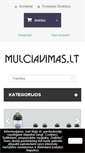 Mobile Screenshot of mulciavimas.lt