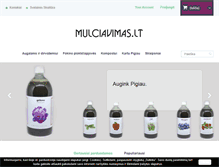 Tablet Screenshot of mulciavimas.lt